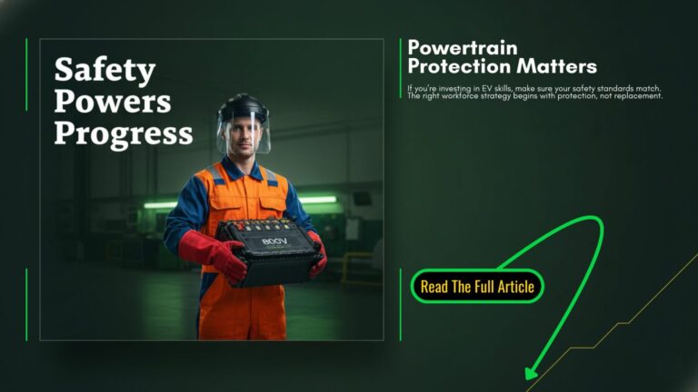 The critical role of PPE in the EV technician workforce