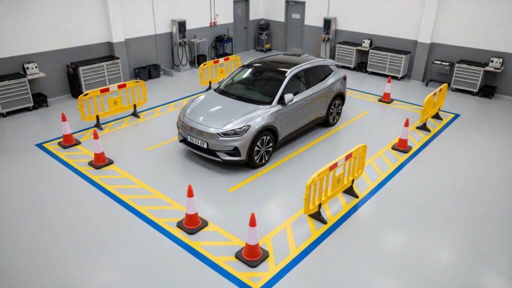 EV workshop safety: What independent garages, dealerships and EV service centres need to get right
