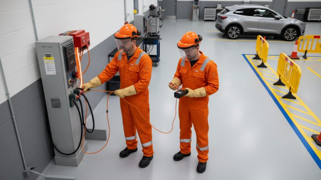 EV workshop safety: What independent garages, dealerships and EV service centres need to get right