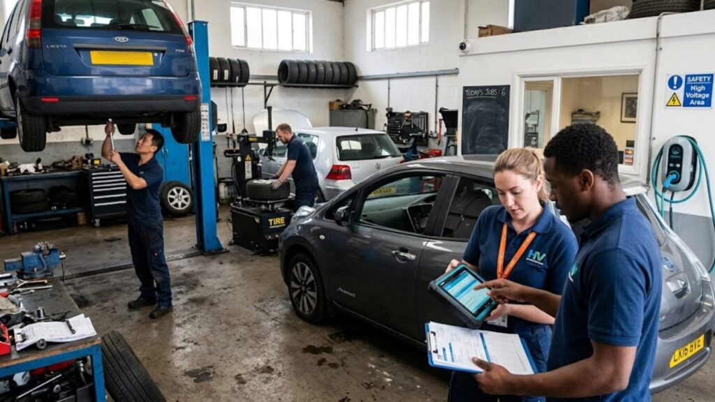 Left behind in the EV transition: Why independent UK garages are struggling to attract EV qualified technicians