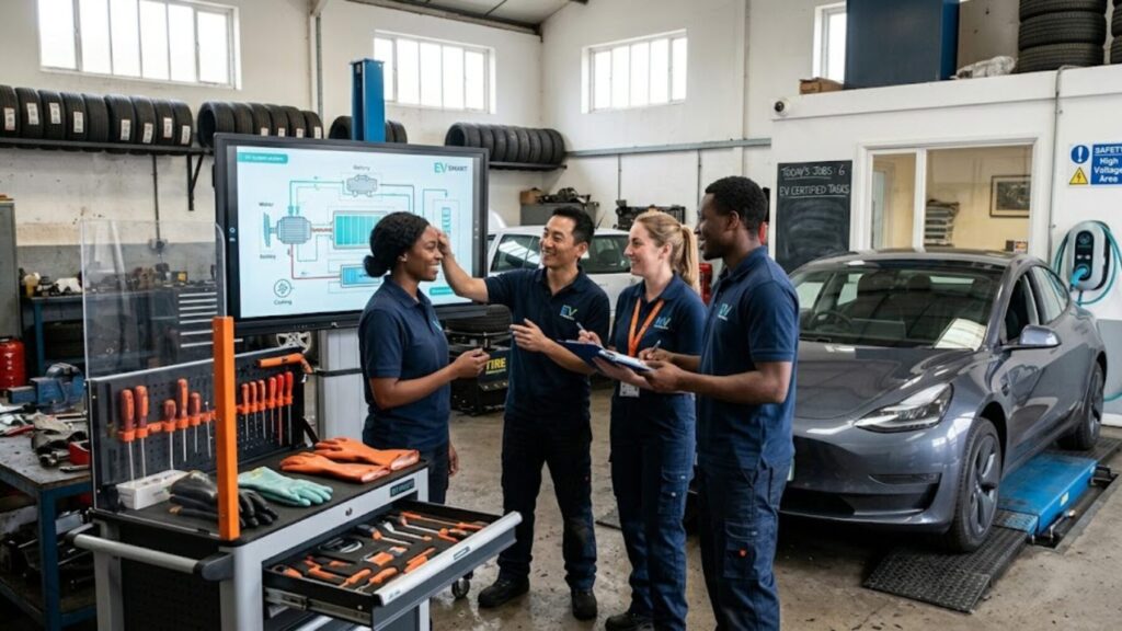Left behind in the EV transition: Why independent UK garages are struggling to attract EV qualified technicians
