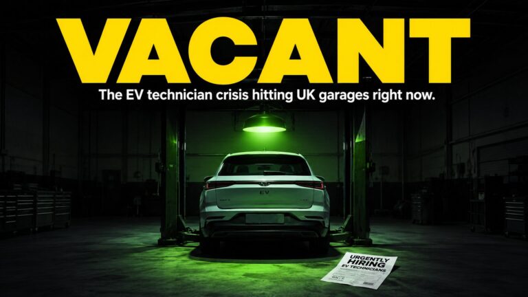 You need an EV technician. So does every other garage in the UK. Here is how to actually find one.