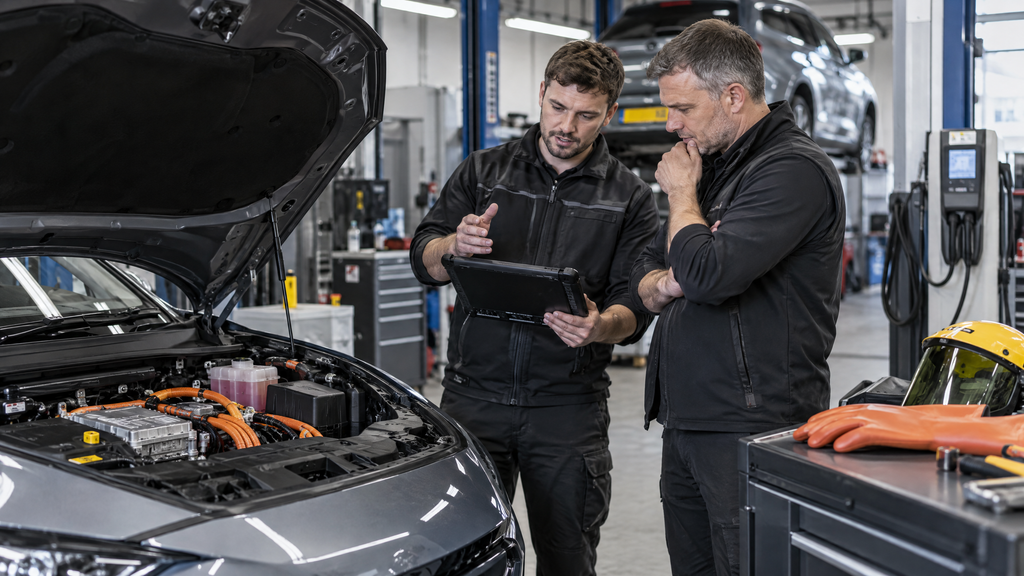 The UK EV-qualified vehicle technician skills shortage explained