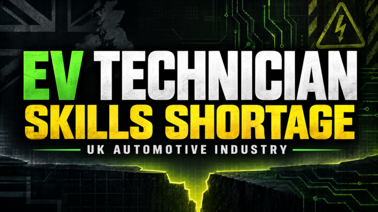 The UK EV-qualified vehicle technician skills shortage explained
