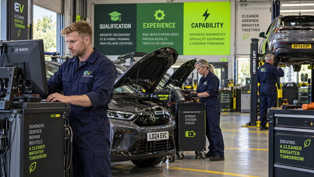 Electric vehicle recruitment in the UK: Finding the right multi-skilled, EV-qualified vehicle technicians