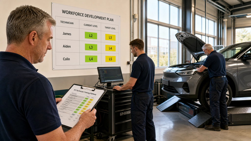 Why UK independent workshops shouldn't rely on just one IMI Level 4 EV-qualified vehicle technician