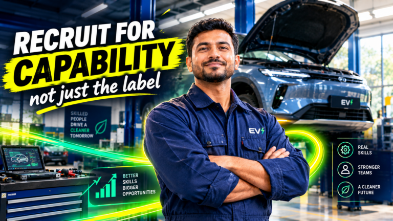 RECRUITING TECHNICIANS FOR HYBRID & ELECTRIC VEHICLE WORK: WHAT SHOULD EMPLOYERS ACTUALLY BE LOOKING FOR?